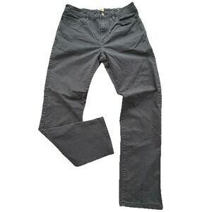 Flint & Tinder Pant Chino Men 32 x 32  Navy Straight Fit 365 5 Pocket Huckberry